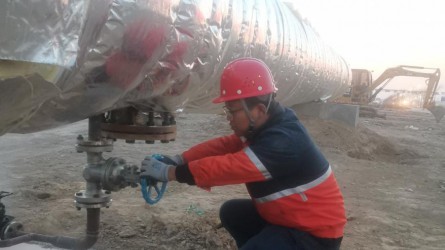 熱電公司:東擴(kuò)區(qū)項(xiàng)目專精特新化工產(chǎn)業(yè)孵化基地項(xiàng)目C區(qū)熱力管網(wǎng)首次送汽成功